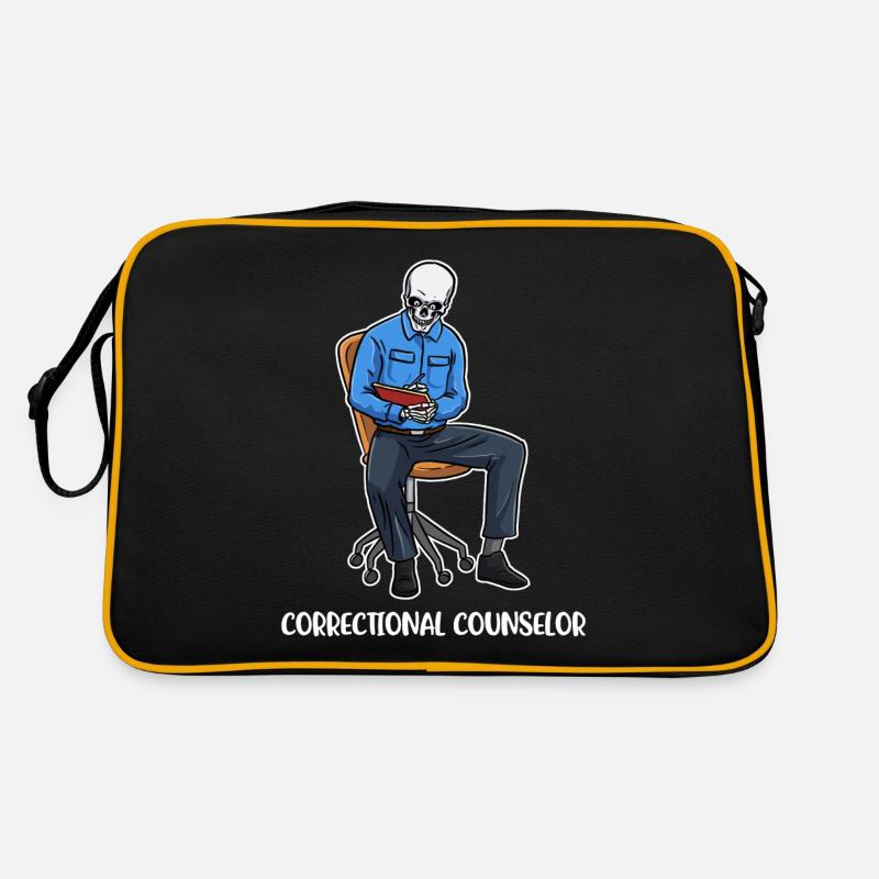 Correctional Counselor Gefängnis Geschenk Retro Tasche