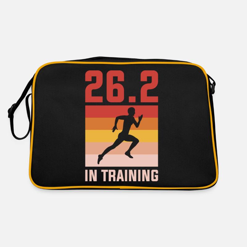 26.2 In Training Marathon Geschenk Retro Tasche