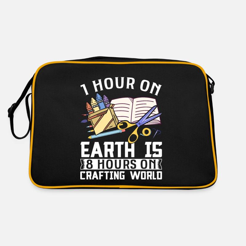 Funny sayings Lifestyle Creative Crapfting Liebh Retro Bag
