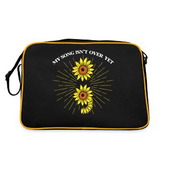 Ma chanson n’est pas encore terminée - Sac Retro - noir/or - Dos