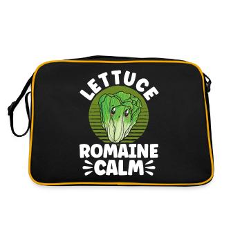 Laitue Romaine Calme - Sac Retro - noir/or - Dos