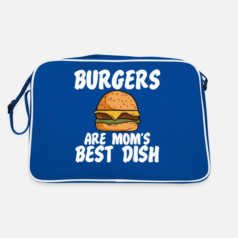 Burger Lover Gift Retro Bag