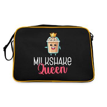 J’adore Milkshakes Milkshake Gift - Sac Retro - noir/or - Dos