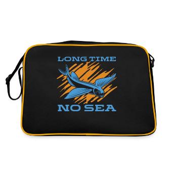 Biologie marine Longtemps Pas d’animaux sous-marins marins - Sac Retro - noir/or - Dos