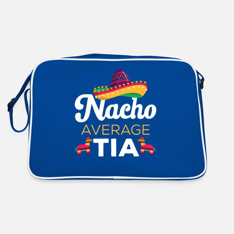 Cinco de Mayo Nacho Average Tia Tante mexicaine Sac Retro