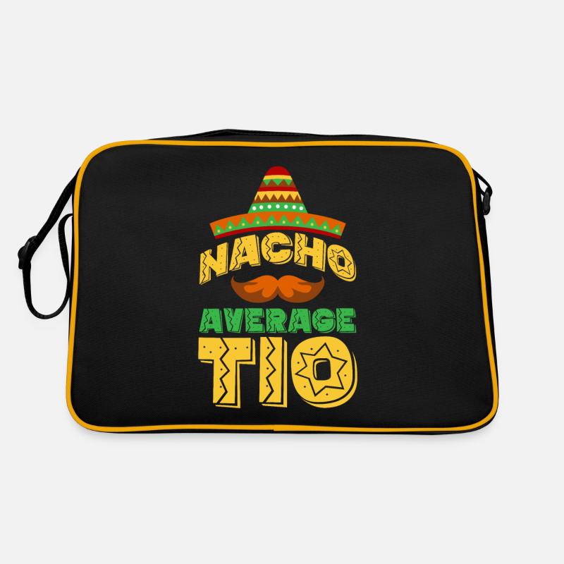 Cinco de Mayo Nacho Average Tio Oncle mexicain Mexi Sac Retro