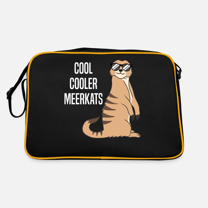 Suricate cool drôle de dicton cadeau Sac Retro