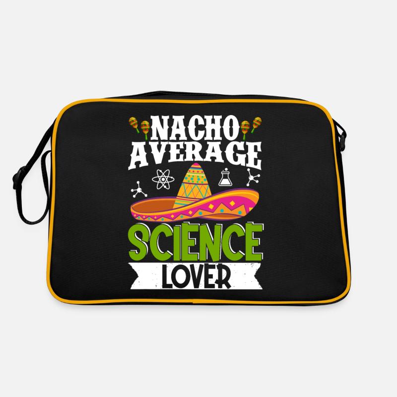 Cinco de Mayo Nacho Average Science Lover Mexikani Retro Tasche
