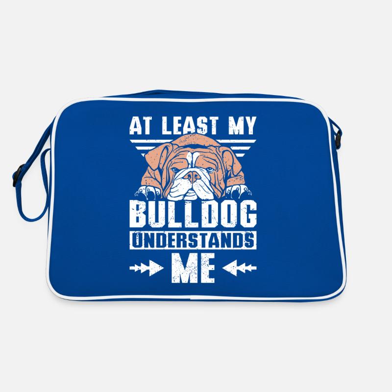 Au moins mon bouledogue anglais me comprend Sac Retro
