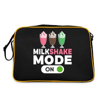 J’adore Milkshakes Milkshake Gift - Sac Retro - noir/or - Dos