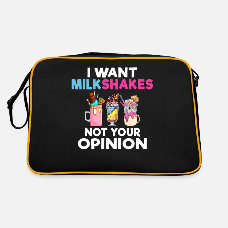 J’adore Milkshakes Milkshake Gift Sac Retro