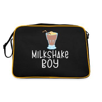 J’adore Milkshakes Milkshake Gift - Sac Retro - noir/or - Dos