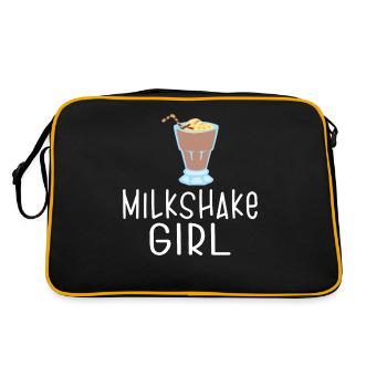J’adore Milkshakes Milkshake Gift - Sac Retro - noir/or - Dos