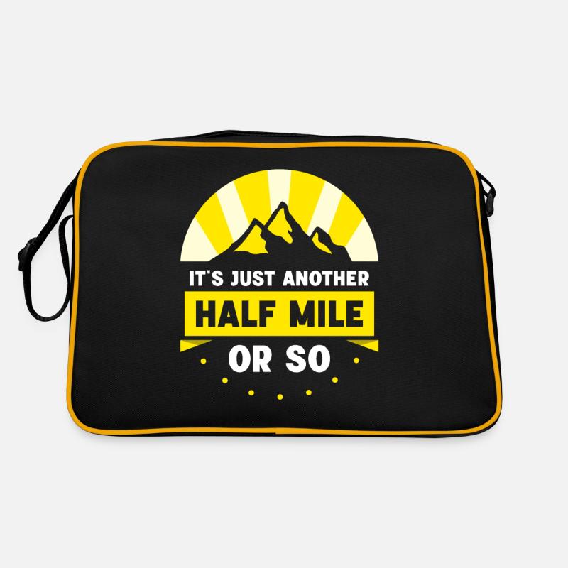 It's only another half mile or so Retro Bag