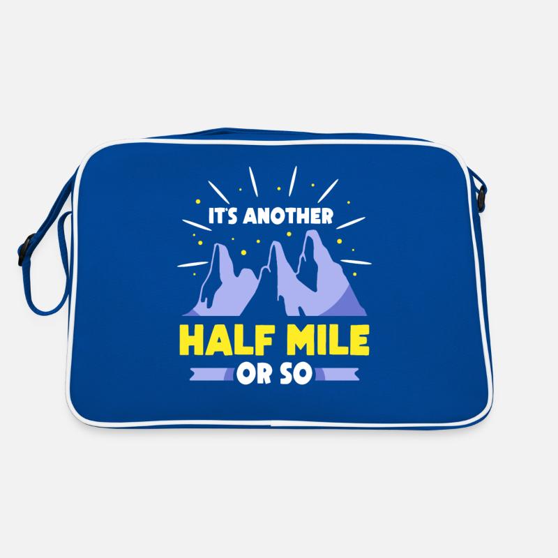 It's still half a mile or so hike Retro Bag