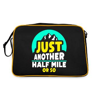 Only half a mile or so hike - Retro Bag - black/gold - Back