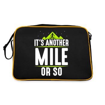 Another mile or so half-mile hike - Retro Bag - black/gold - Back
