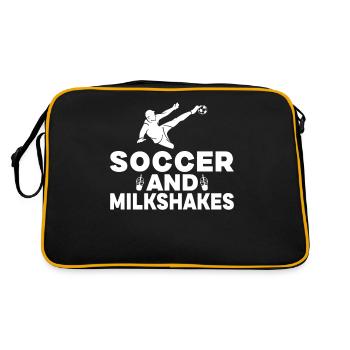 J’adore Milkshakes Milkshake Gift - Sac Retro - noir/or - Dos
