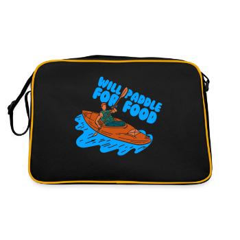 Pagayer pour la nourriture Kayak Hobby Kayak - Sac Retro - noir/or - Dos