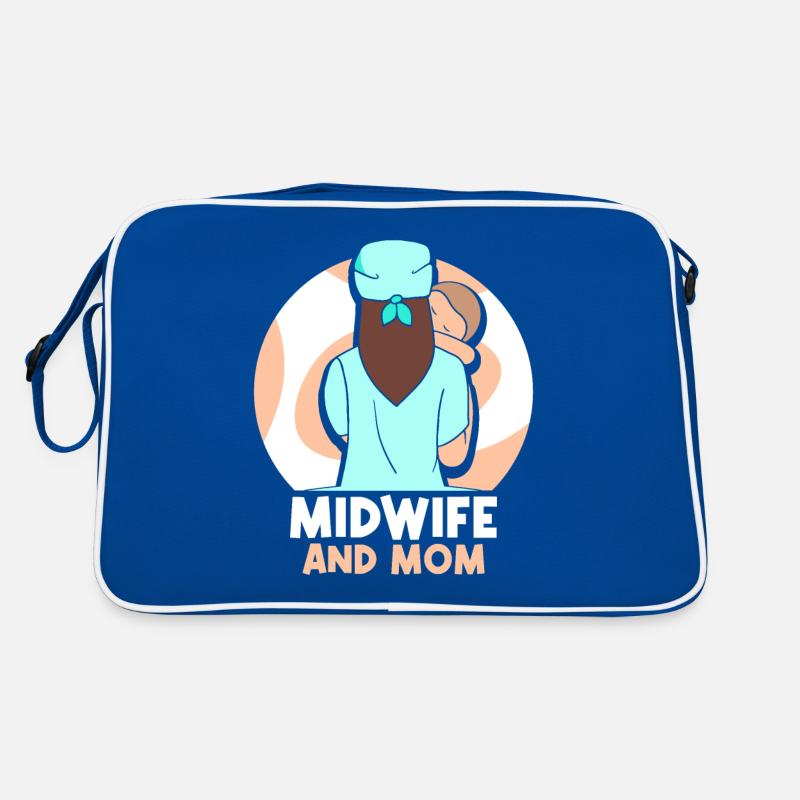 Hebamme Und Mutter Hebammen Beruf Geburtshilfe Retro Tasche