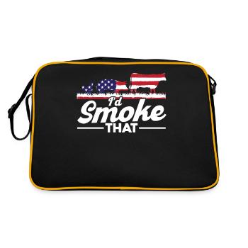 Id fumée qui - Sac Retro - noir/or - Dos