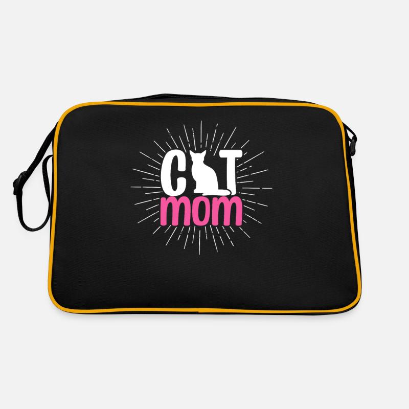 Maman chat Sac Retro