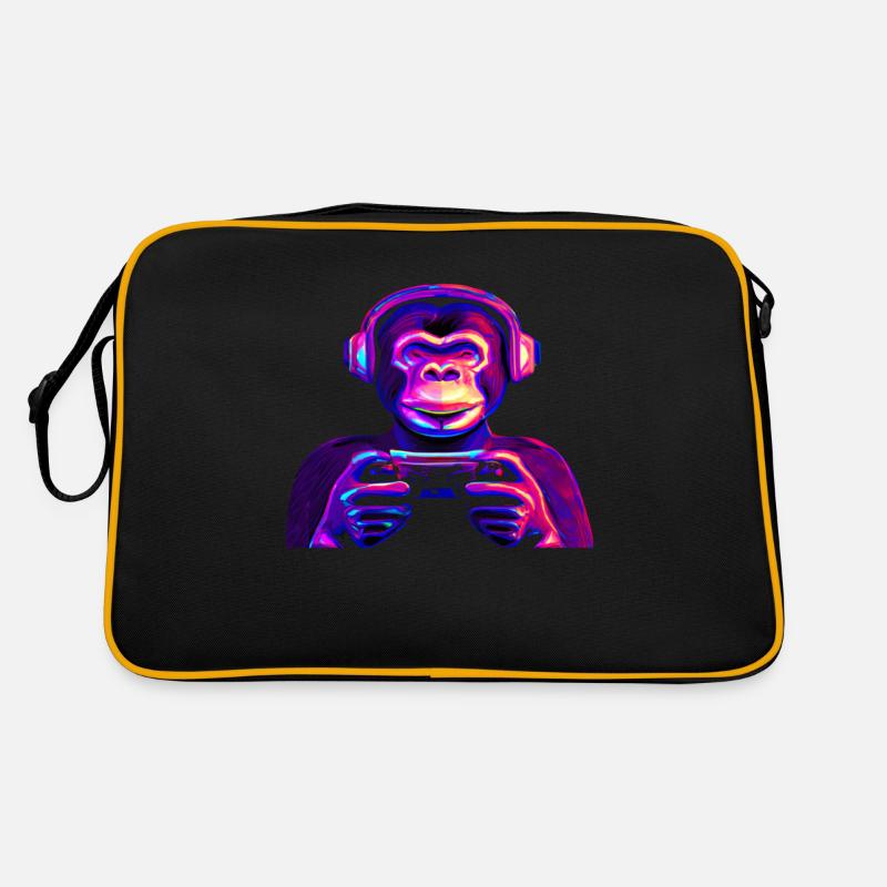 Monkey Play Gamer Retro Bag