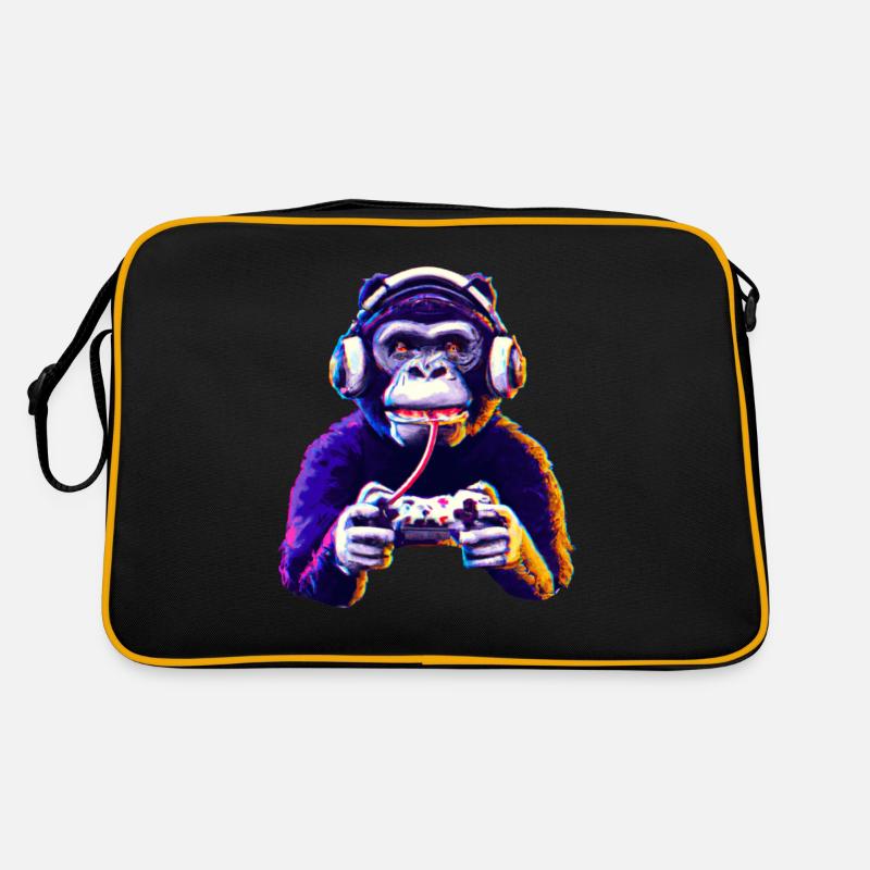 Jeu de singe joueur Sac Retro