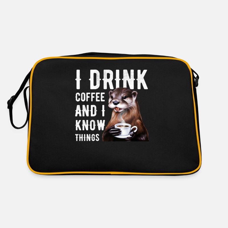 Kaffee Coffeeshop Retro Tasche