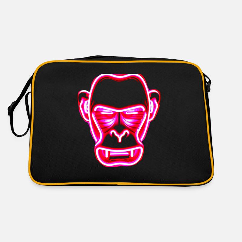 Monkey gambling Retro Bag