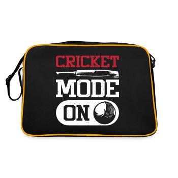 Cricket mode on - Retro Bag - black/gold - Back