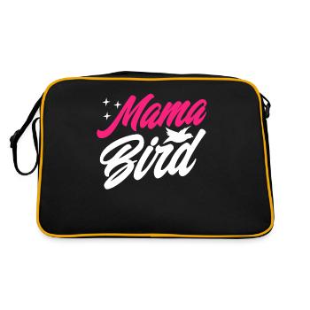 Mama Bird - Retro Bag - black/gold - Back
