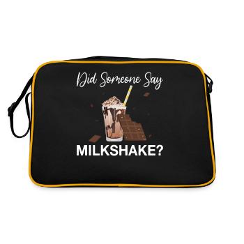 J’adore Milkshakes Milkshake Gift - Sac Retro - noir/or - Dos