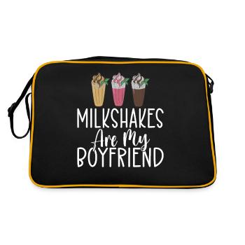 J’adore Milkshakes Milkshake Gift - Sac Retro - noir/or - Dos
