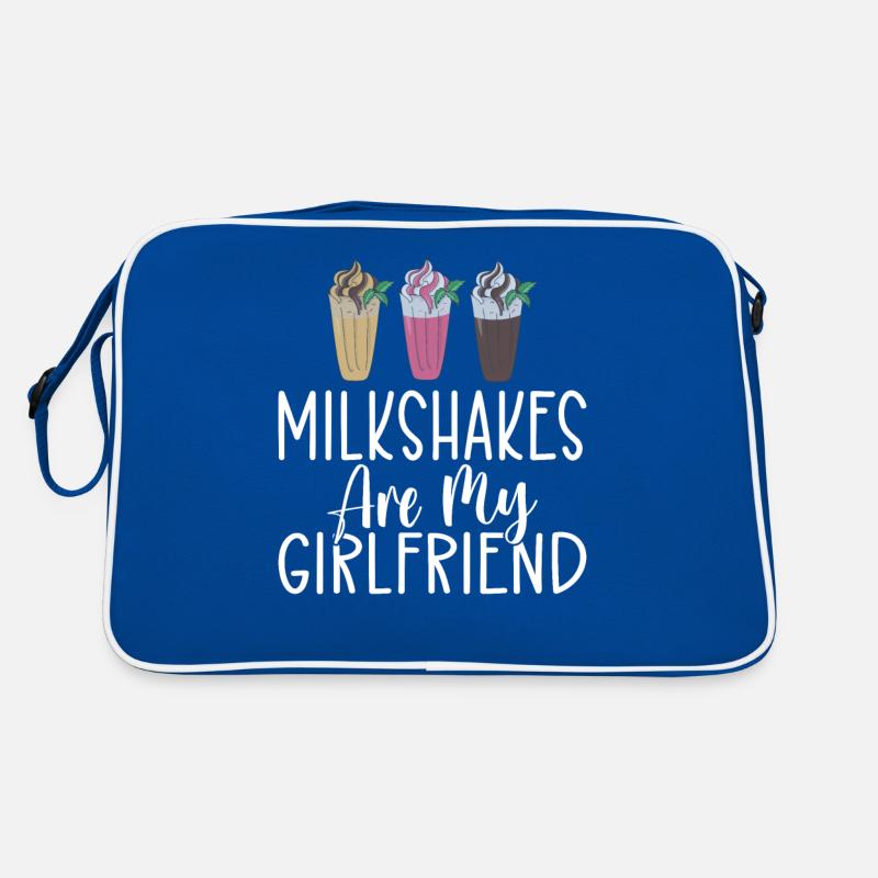 I love Milkshakes Milkshake Gift Retro Bag