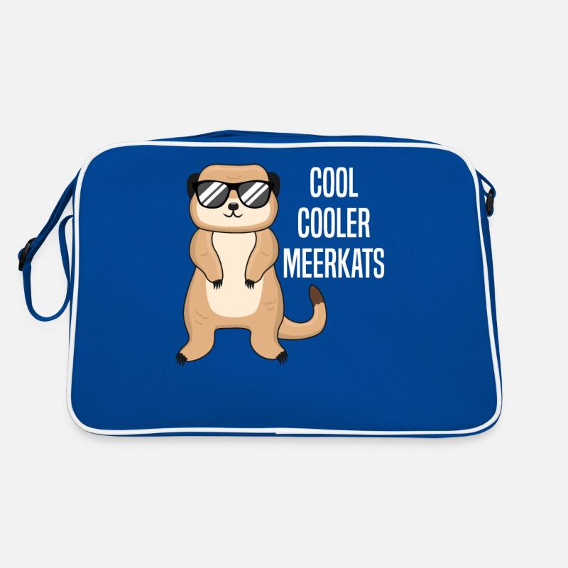 Cooles Erdmännchen Lustiger Spruch Geschenk Retro Tasche