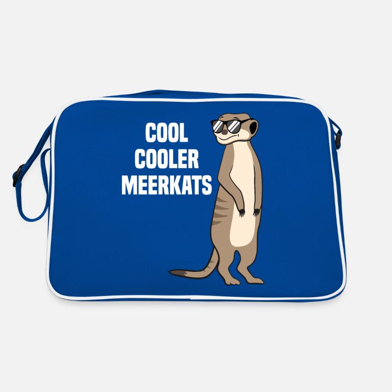 Cooles Erdmännchen Lustiger Spruch Geschenk Retro Tasche