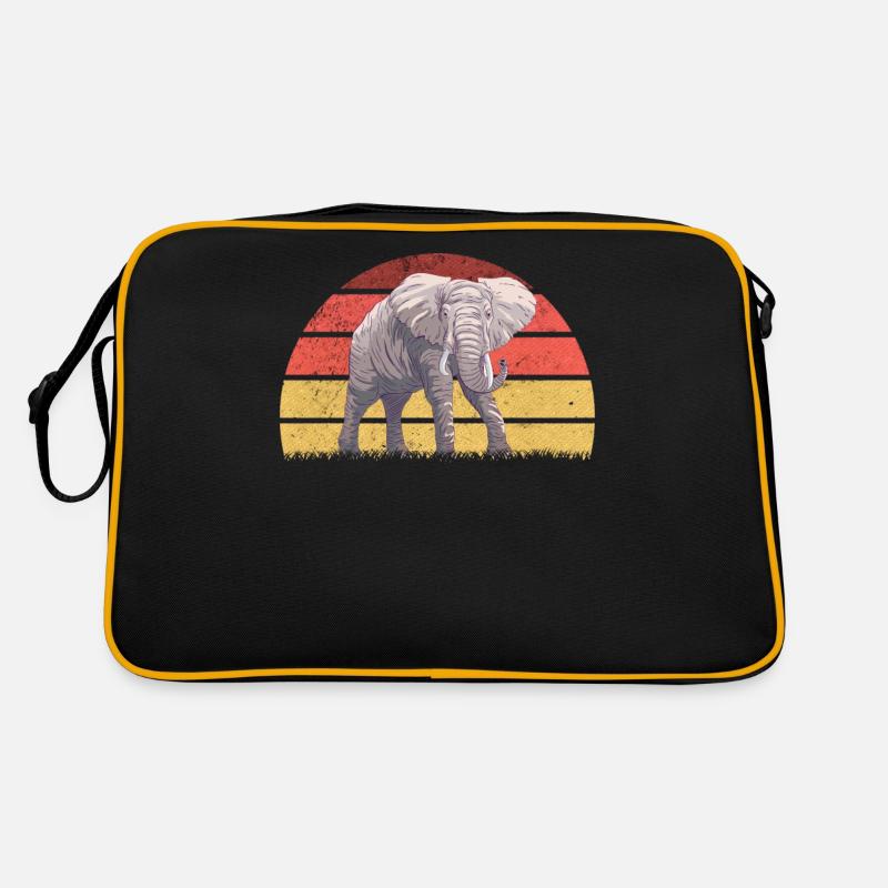 Eléphant d’Afrique Sac Retro