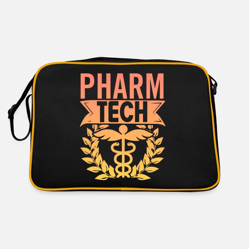Pharm Tech CPhT Zertifizierter Pharmazeutisch-tech Retro Tasche