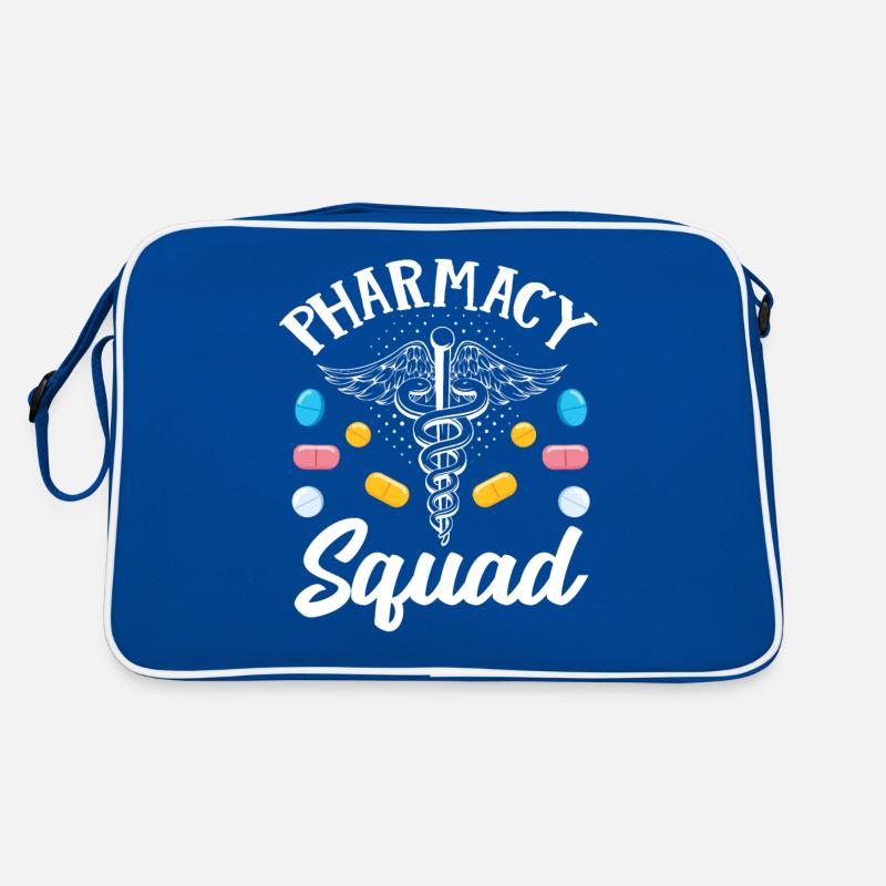 Pharmacy Squad Pharmacist Leprechaun St. Patrick's Retro Bag