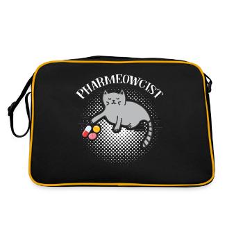 I sell medicines Apotheker Pharmazietechni - Retro Bag - black/gold - Back