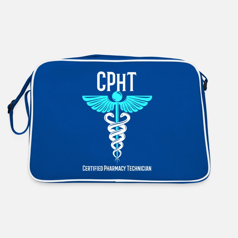 CPhT Certified Pharmacy Technician Pharma Tech Retro Bag