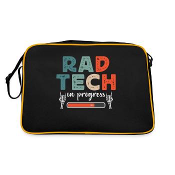 X-ray Tech Rad Tech en radiologie Technicien en radiologie - Sac Retro - noir/or - Dos