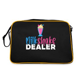 J’adore Milkshakes Milkshake Gift - Sac Retro - noir/or - Dos