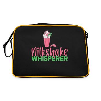 J’adore Milkshakes Milkshake Gift - Sac Retro - noir/or - Dos
