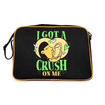 J’ai le béguin pour moi doux amour de soi - Sac Retro - noir/or - Dos