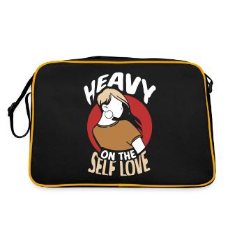 Self Love Self Love Sweet Self-Love Positive - Retro Bag - black/gold - Back