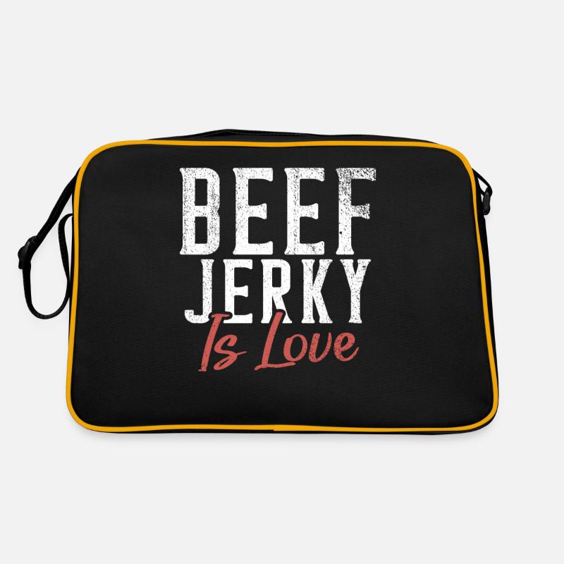 Beef Jerky Gift Beef Jerky Lover Retro Bag