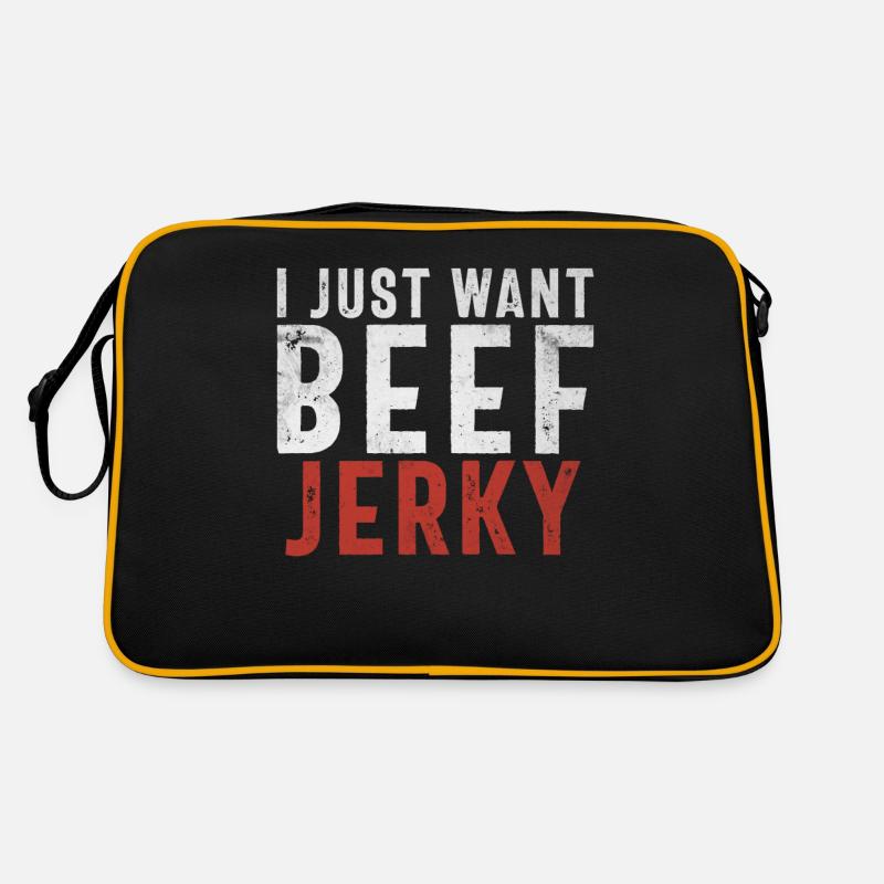 Beef Jerky Gift Beef Jerky Lover Retro Bag