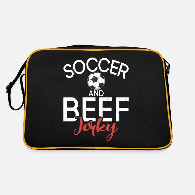 Beef Jerky Geschenk Beef Jerky Liebhaber Retro Tasche